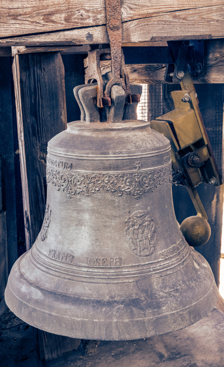 Eine Fotografie der Glocke Primglöcklein.